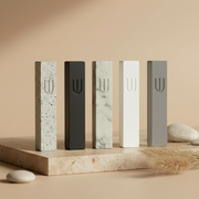Contemporary Concrete Mezuzah for Modern Entryways – Timeless Collection