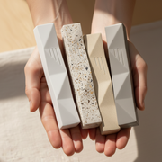 Architectural Concrete Mezuzah Case in Gray | Wave