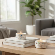 Terrazzo Shabbat Candle Holder Pair – Terrazzo Series