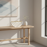Creative Chanukah Menorah Made of Real Concrete with a Clean Design - GLAM Series