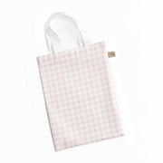 Picnic Gingham Crib Sheet - Pink