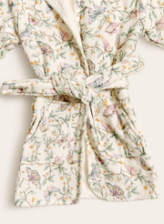 Children's Organic Cotton Printed Bathrobe