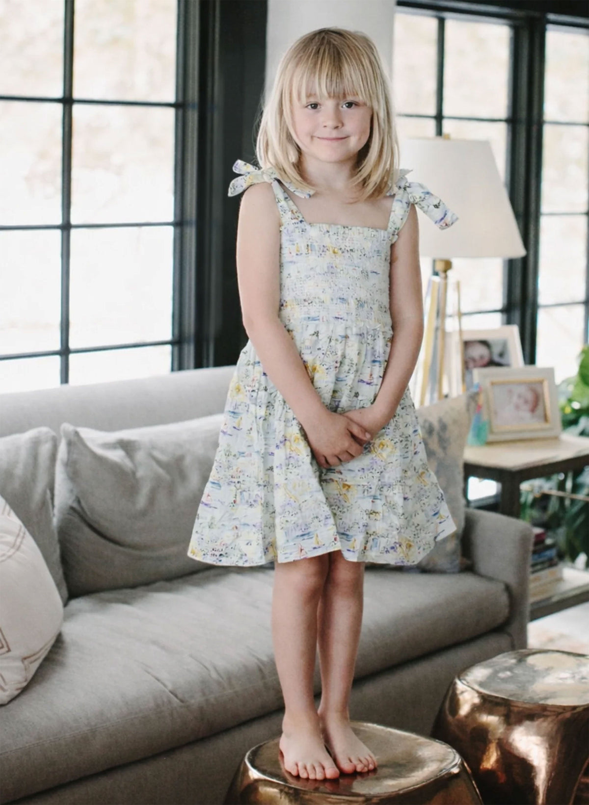 Girls' Organic Cotton Gemma Dress