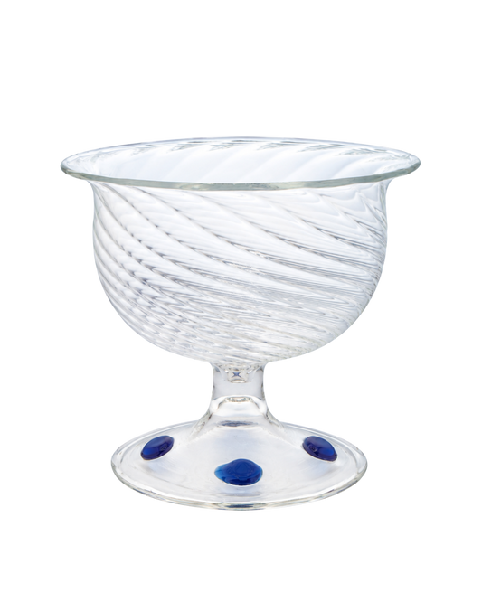 Glass Snacking Bowl - Blue by Issy Granger