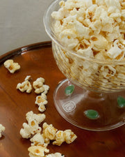 Glass Snacking Bowl - Green by Issy Granger