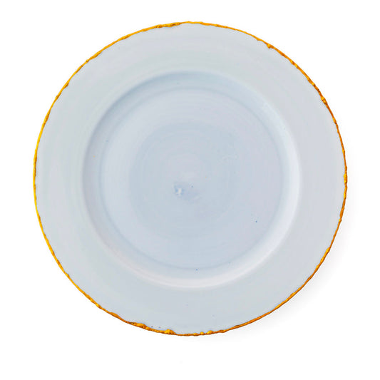Golden Ash Blue Dinner Rim Plate