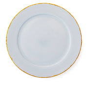 Golden Ash Blue Rim Charger