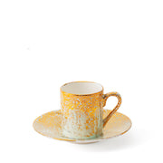 Golden Ash Coffee Cup & Saucer