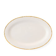 Golden Ash Oval Rim Platter