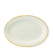 Golden Ash Oval Rim Platter
