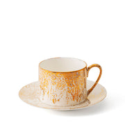 Golden Ash Teacup & Saucer