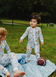 Baby Organic Cotton Zippered One-Piece