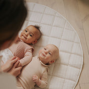 Petal Scallops Play Mat - Pink