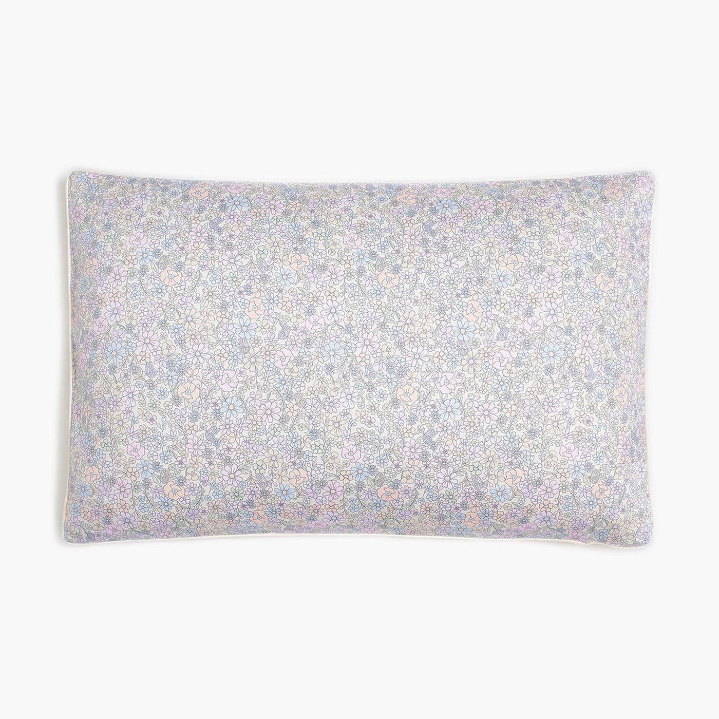 Enchanted Wildflowers Toddler Pillow - Ivory