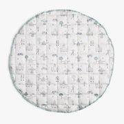 Adventures in Wonderland Play Mat - Aqua