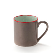 Red Rim Large Mug