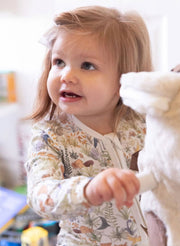 Baby Organic Cotton Zippered One-Piece