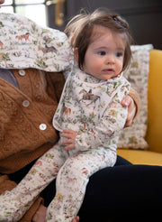 Baby Organic Cotton Zippered One-Piece