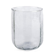Casa Amarosa Hammered Water Glass- Brown