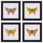 Vintage Yellow Butterfly
