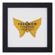 Vintage Yellow Butterfly