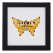 Vintage Yellow Butterfly