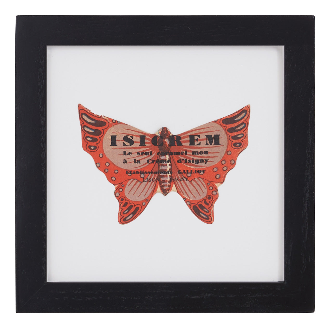 Vintage Orange Butterfly