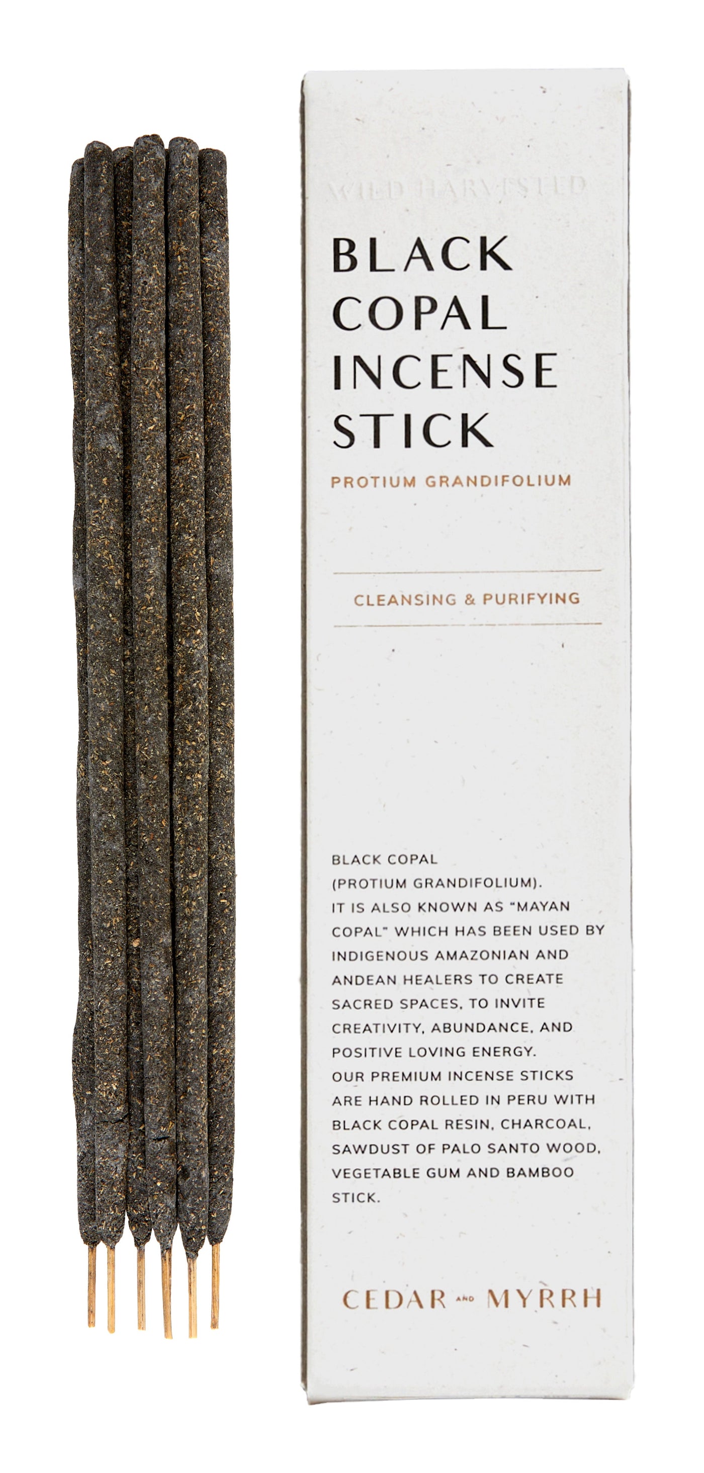 Cedar & Myrrh Incense