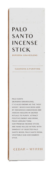 Cedar & Myrrh Incense