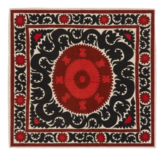 Vintage Suzani - 54.5" x 51.5"