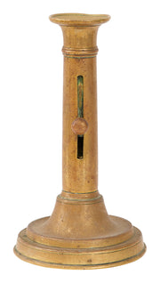 Antique Brass Napoleon Candlestick