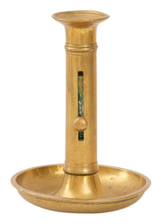 Antique Brass Napoleon Candlestick