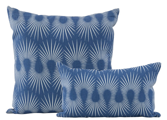 Schumacher Hedgehog Denim Pillows