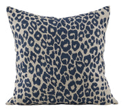 Schumacher Iconic Leopard Ink Pillows