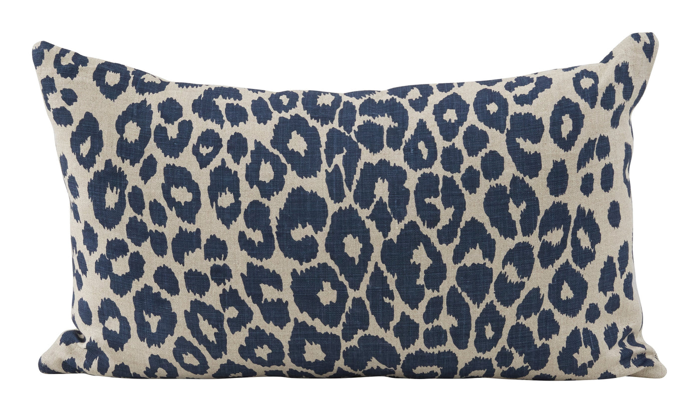Schumacher Iconic Leopard Ink Pillows
