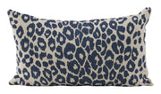 Schumacher Iconic Leopard Ink Pillows