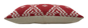 Schumacher Asaka Ikat Red Pillows