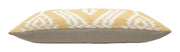 Schumacher Asaka Ikat Yellow Pillows