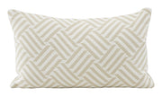 Schumacher Cross Hatch Natural Pillows