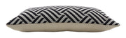 Schumacher Cross Hatch Black Pillows