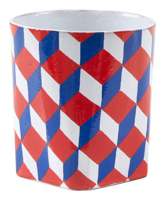 Astier de Villatte Tricolore Tumbler
