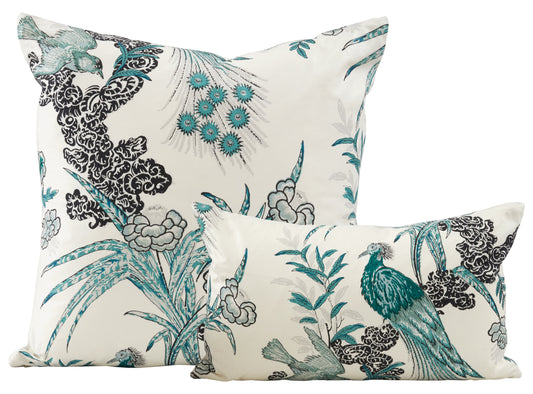 Schumacher Peacock Pillows