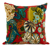 Schumacher Chiang Dragon Red Pillows