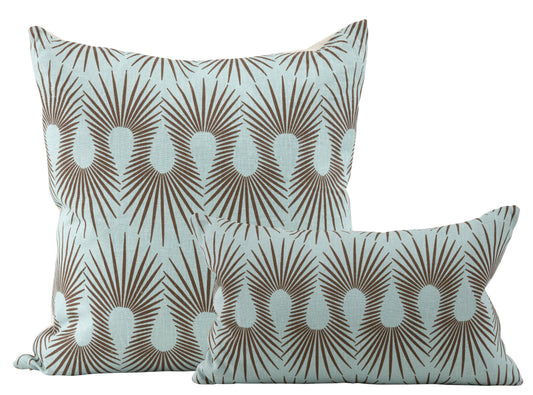 Schumacher Hedgehog Duck Egg Pillows