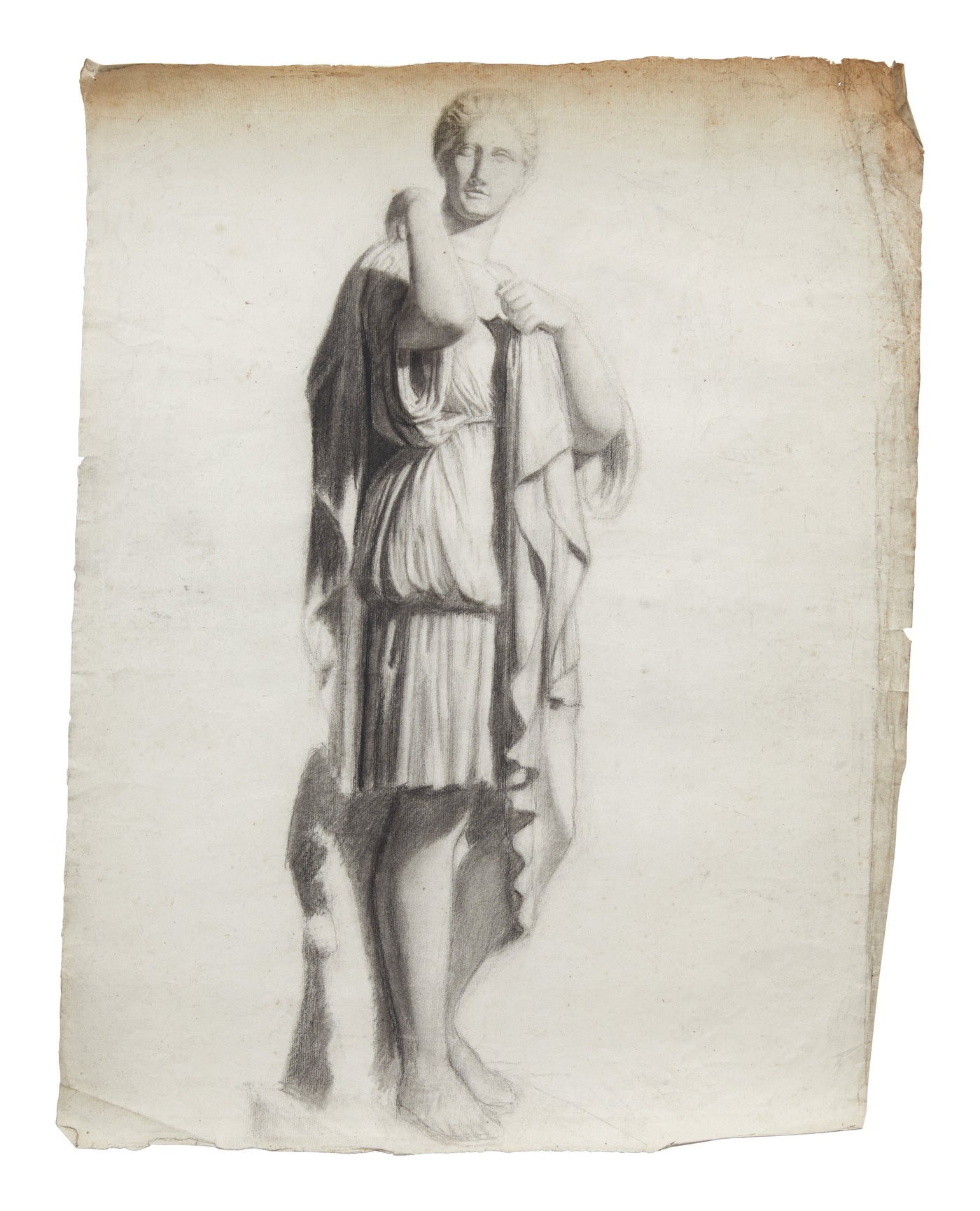 Vintage Charcoal Sketch I