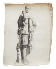 Vintage Charcoal Sketch I