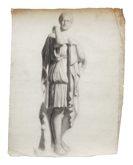 Vintage Charcoal Sketch I