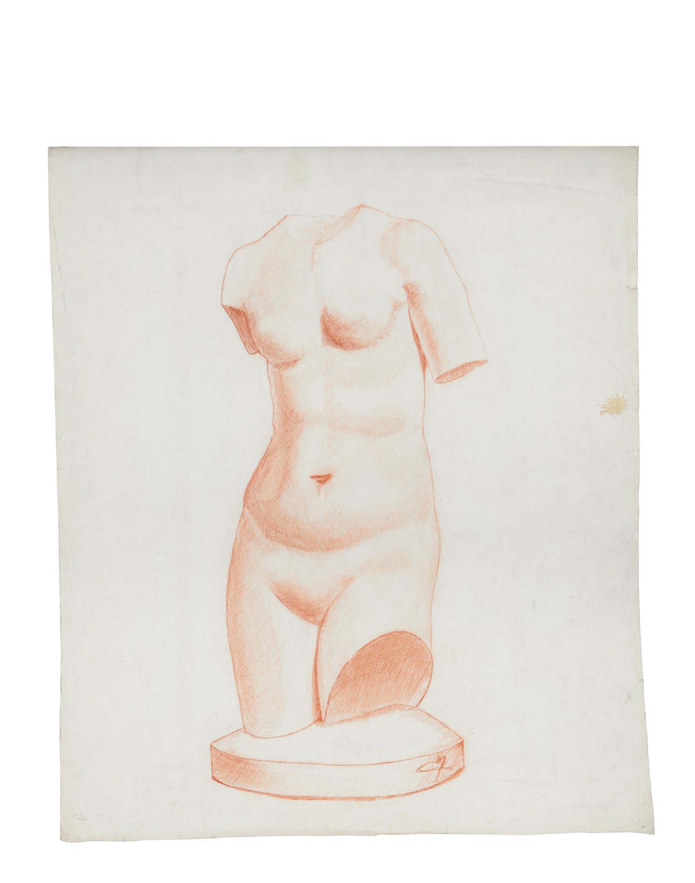 Vintage Charcoal Sketch II