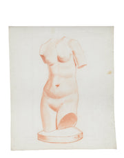 Vintage Charcoal Sketch II