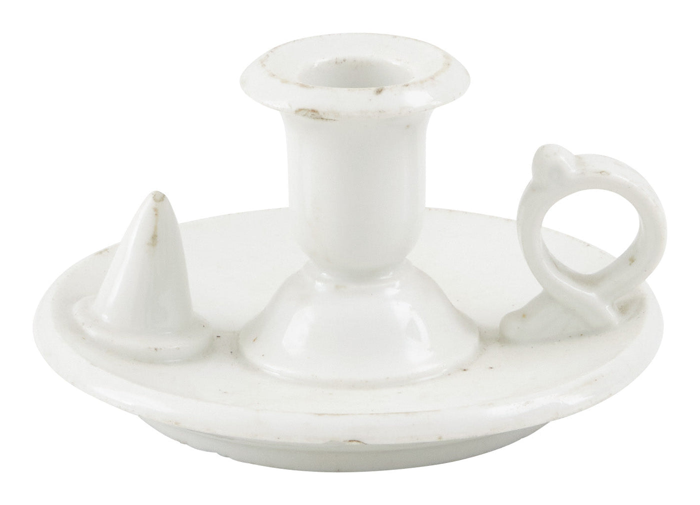 Antique Porcelain Candle Holder